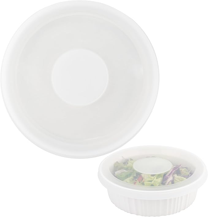 Silicone Lids for CorningWare 2.5 Quart Round Dish, 1 Pack Reusable Covers for CorningWare Baking Dish (Dish not Included) Dishwasher & Microwave & Freezer Safe