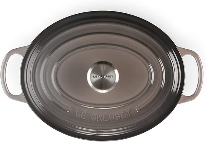 Le Creuset Enameled Cast Iron Signature Oval Dutch Oven, 2.75 qt., Oyster