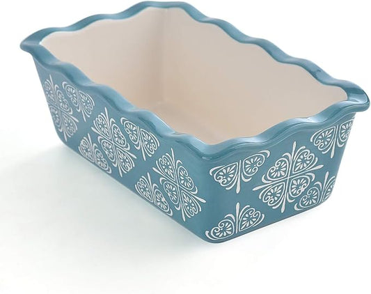 Wisenvoy Ceramic Loaf Pans for Baking Bread and Meatloaf