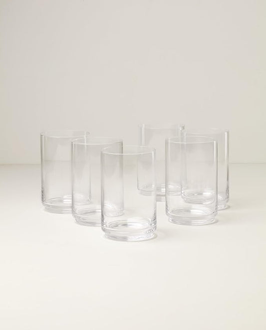Lenox 897839 Tuscany Classics Stackable Glass Coolers, Set Of 6