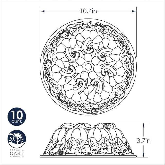 Nordic Ware Pumpkin Patch Bundt