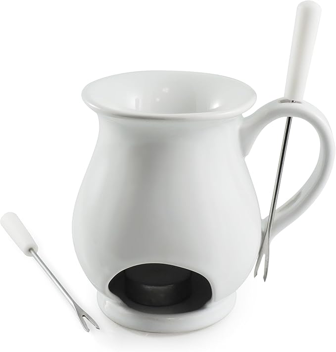 Swissmar Indulge 4 Piece Chocolate Fondue Mug Set, 125ml