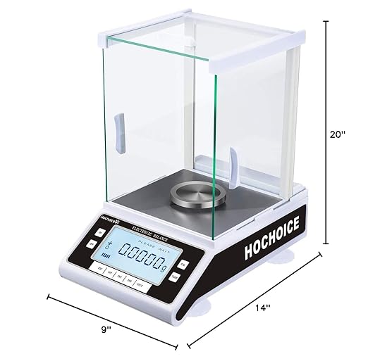 300g/0.1mgLab Scale 0.0001g| Analytical Electronic Balance Lab Precision Weighing Balance Scales Jewelry Scales Calibrated| High Accuracy Electromagnetic Force Sensor