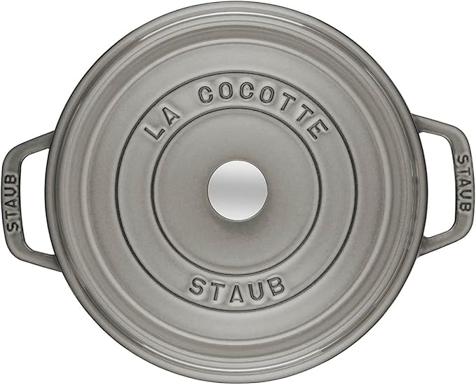 STAUB 40509-304-0 Cocotte Round 20cm Graphite grey