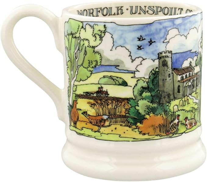Landscapes Of Dreams Norfolk Coast 1/2 Pint Mug