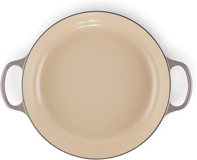 Le Creuset Enameled Cast Iron Signature Braiser, 5 qt., Oyster