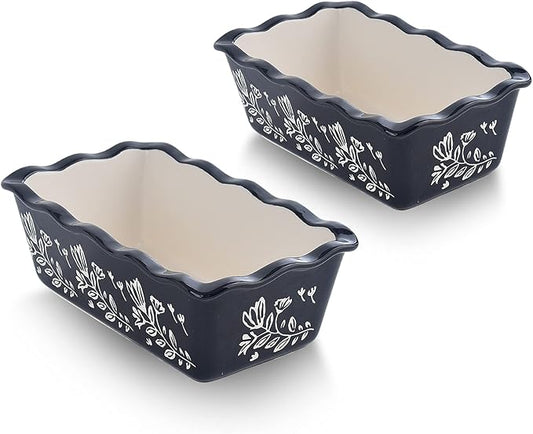 Wisenvoy Loaf Pans for Baking - Ceramic & Porcelain Nonstick Bread Pans
