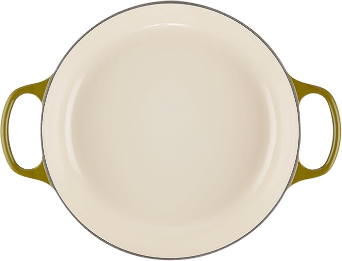 Le Creuset Enameled Cast Iron Signature Braiser, 3.5 qt., Olive