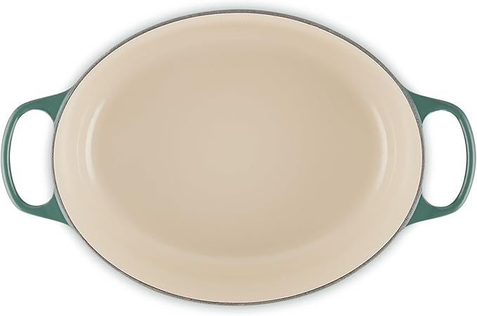 Le Creuset Enameled Cast Iron Signature Oval Dutch Oven, 8 qt., Artichaut