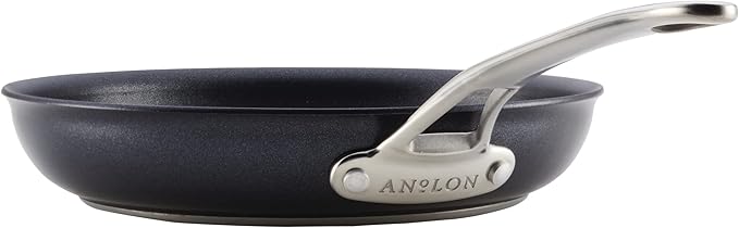Anolon X Cookware/Pots and Pans Set, 8 Piece, Dark Gray