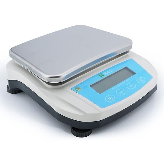 U.S. Solid Precision Lab Scale 5000g x 0.01g Analytical Balance USB RS232 Interface, 19 Measurement Units