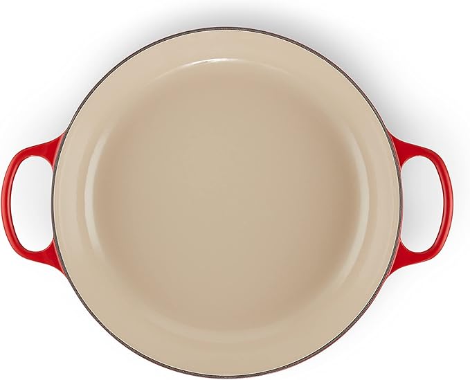 Le Creuset Enameled Cast Iron Signature Braiser, 5 qt., Cerise