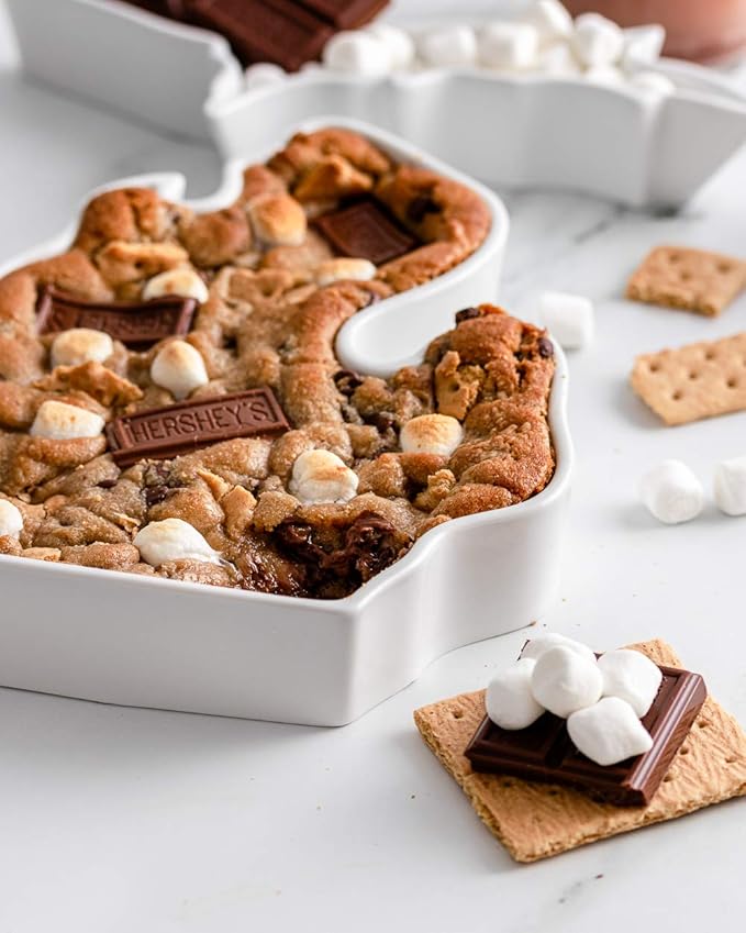 Michigan Shaped Baking Dish Serving Platter or Decorative Tray Charming Porcelain Bakeware Oven Microwave and Dishwasher Safe