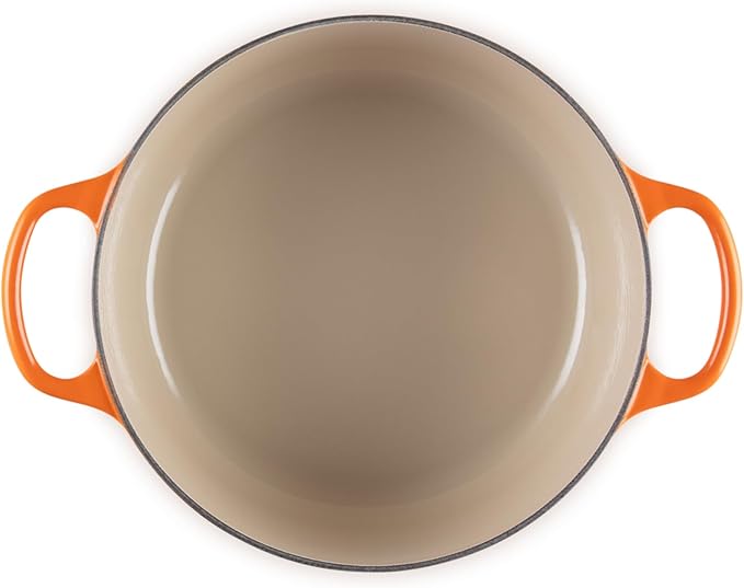 Le Creuset Enameled Cast Iron Signature Round Dutch Oven, 4.5 qt., Flame