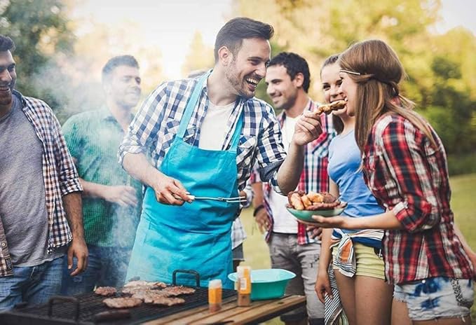 12 Pcs Marshmallow Roasting Sticks, BetterJonny 31cm - 82cm Long Extendable Fork Smores Sticks with Wooden Handle Stainless Steel Forks BBQ Tools with Black Storage Bag for Barbecue, Camping, Campfire