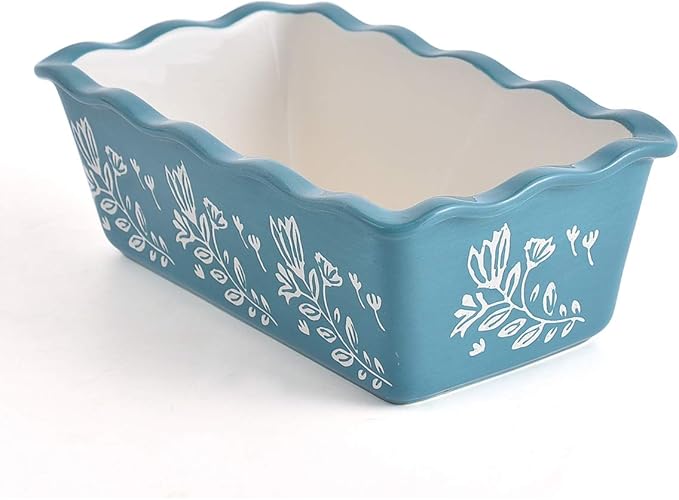 Wisenvoy Loaf Pan Bread Pan Ceramic loaf pans for baking Porcelain Baking Pans Nonstick Bread Pans for Baking