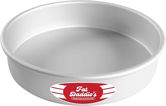 Fat Daddio's Anodized Aluminum Round Cake Pan, 9 x 2 Inch
