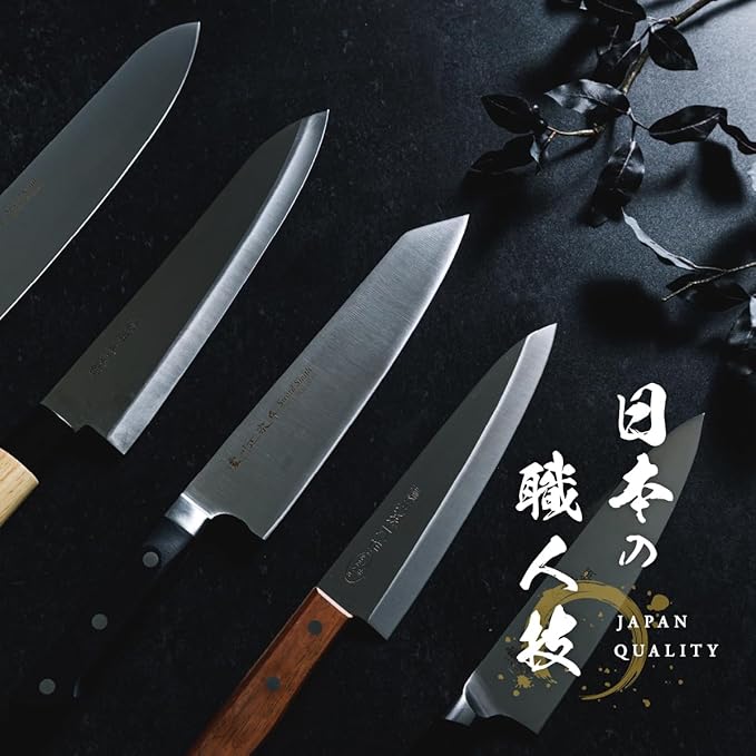 Chef Knife, 8.2 Inch Japanese knife, 濃州正宗作, Stainless steel, plain wood Handle, Kitchen knife, HOUCHO