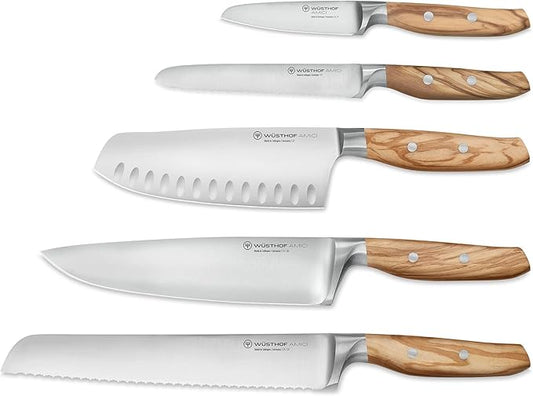 WÜSTHOF Amici 6-Piece Knife Block Set