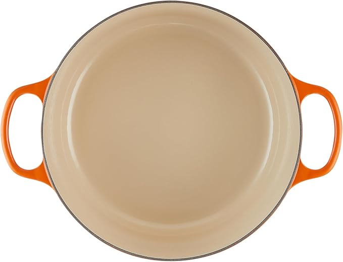 Le Creuset Enameled Cast Iron Signature Round Dutch Oven, 9 qt., Flame