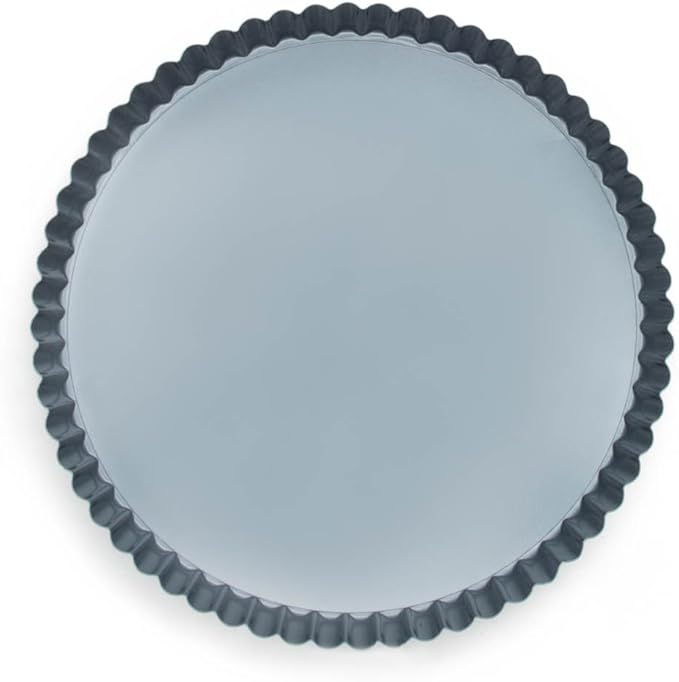 Fox Run Removable Bottom Non-Stick Tart and Quiche Pan, Loose Bottom Quiche Pan - 9.5-inch