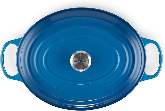 Le Creuset Enameled Cast Iron Signature Oval Dutch Oven, 9.5 qt., Marseille