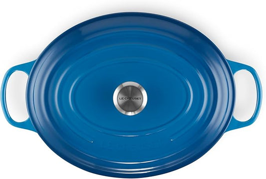 Le Creuset Enameled Cast Iron Signature Oval Dutch Oven, 9.5 qt., Marseille