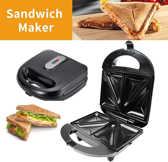 Donut Maker, 3 in 1 Electric Waffles Sandwich Machine,Panini Press Grill Iron Set with 3 interchangeable Removable Non Stick Plates,750W Detachable Dessert Toaster, Perfect for Breakfast