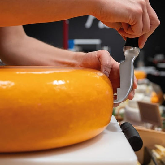 BOSKA Cheese Scoring Knife Pro 90mm - Premium Quality - German Steel - 1896 Collection - For hard cheese like Parmesan or Gouda - 1896 collection