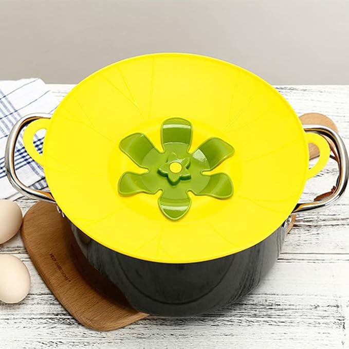 3pcs Silicone Lid Set, Microwave Splatter Cover, Reusable Heat Resistant Lids, Boil Safeguard, Spill Stopper, Multi-Function Kitchen Covers, Fridge Dishwasher Safe