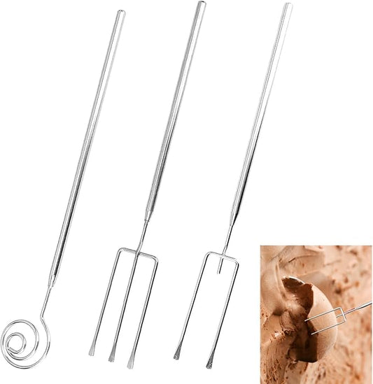 Chocolate Dipping Fork Tool, Candy Dipping Tools, Candy Dipping Tools Chocolate Dipping Fork Spoons Set, Chocolate Dipping Tool Set, Chocolate Dipping Tools or Chocolates Candy Cheese Dipping