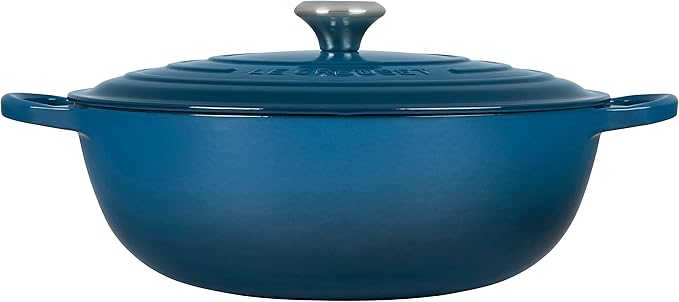 Le Creuset Enameled Cast Iron Signature Chef's Oven, 7.5 qt., Deep Teal