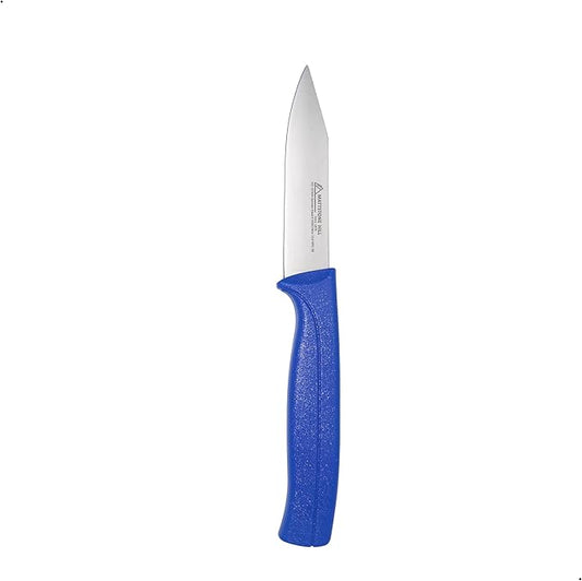 Paring Knife - MATTSTONE HILL 3.5 Inch Paring Knife, Small Kitchen Utility Knife, Premium German Steel Blade, Bule Handle