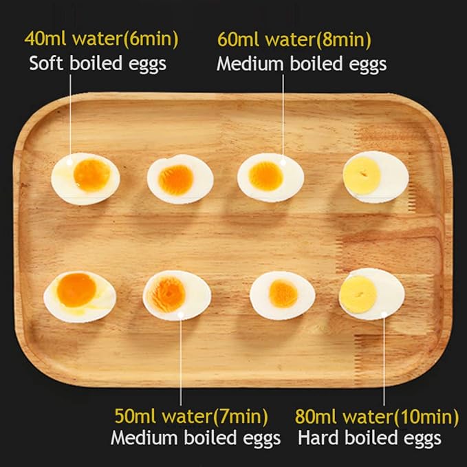 VOBAGA Electric Egg Cooker, Rapid Egg Boiler with Auto Shut Off for Soft, Medium, Hard Boiled, Poached, Steamed Eggs, Vegetables and Dumplings, Stainless Steel Tray with 7-Egg Capacity, Pink