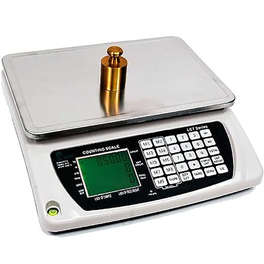 Tree LCT 16 Counting Scale, Large LCD with Auto Backlight (Selectable) Unit Switching KG or LB - 16 lbs x 0.0005 lbs