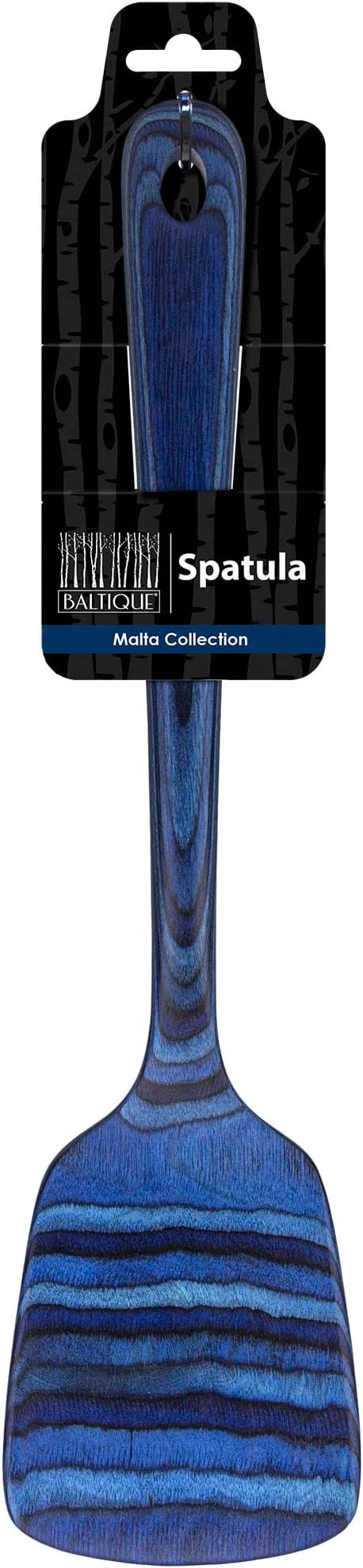 Totally Bamboo Baltique Malta Collection 12-1/2" Wooden Spatula, Safe for Nonstick