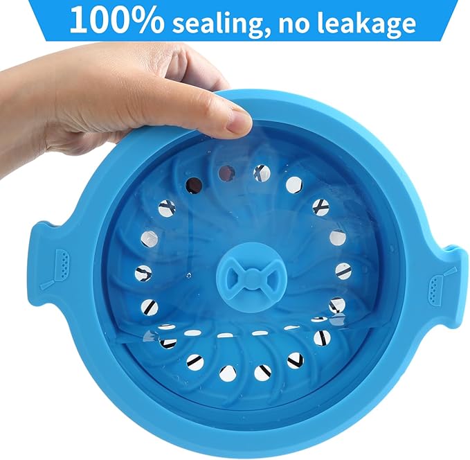 Collapsible Silicone Microwave Cookware Cooker Steamer for Cooking with Lids, 0.8L and 1.4L Glass Food Storage Container Sealed Bowl Mixing Bowls 3pc Set BPA Free