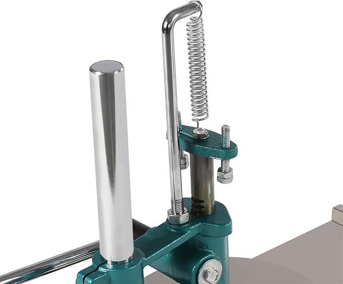 Pizza Dough Press Machine, 7.9" Manual Pastry Press Machine Household Pizza Dough Stainless Steel Maker w/Dual 0.2in Thick Plates for Making Hand Pies Meatloaf Pizza Crusts Soft Rolls Puff Pastry
