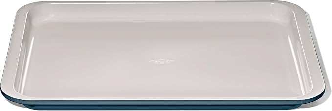 OXO Good Grips Non-Stick Pro Ceramic Coated Metal Bakeware Half Sheet Pan – Storm Blue