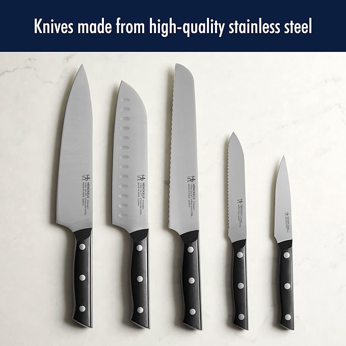 HENCKELS Dynamic Razor-Sharp 8-inch Bread Knife, Cake Knife, German Engineered Informed by 100+ Years of Mastery, Stainless Steel