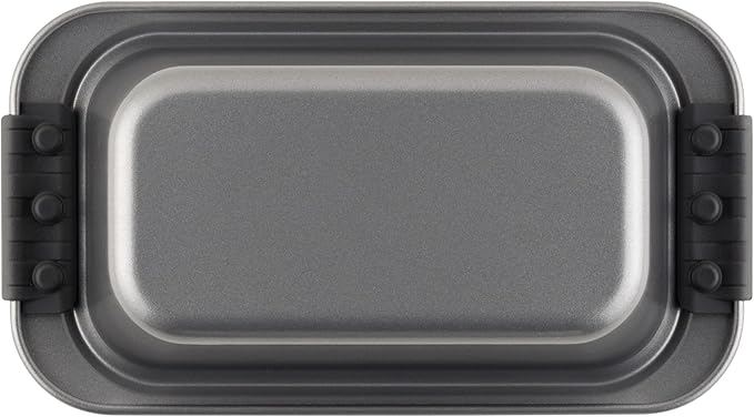 Anolon - 54709 Anolon Advanced Nonstick Bakeware/Baking/Loaf Pan with Grips, 9 Inch x 5 Inch, Gray