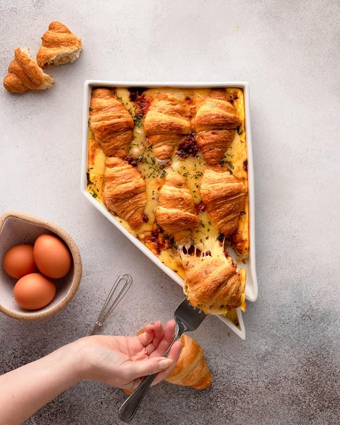 Nevada Shaped Baking Dish Serving Platter or Decorative Tray Charming Porcelain Bakeware Oven Microwave and Dishwasher Safe