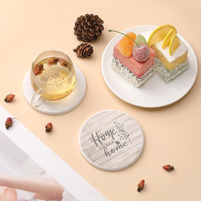 Housewarming Gifts for New Home, 10Pcs House Warming Gift Basket with Aroma Candle, Cutting Board, Cheese Knife, Condiment Dish, Coasters for Couples, Closing Gifts for Home Buyers