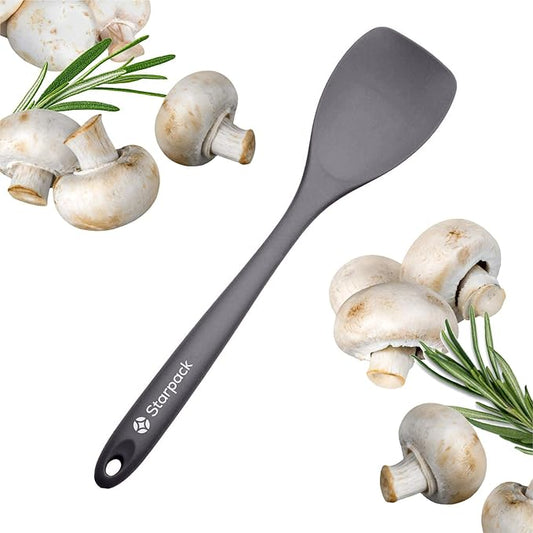 Starpack 'The All Rounder' XL Premium Silicone Spoonula - Heat Resistant to 600F - Best Kitchen Spatula Spoon for Cooking