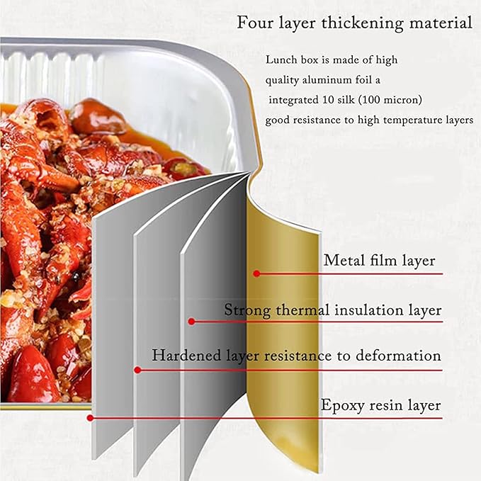 13 "x9" Aluminum foil Lasagna Pans, grill tray, sturdy disposable aluminum pan, 10 sets- for cooking,baking and heating, food storage, distribution, barbecue,Gold