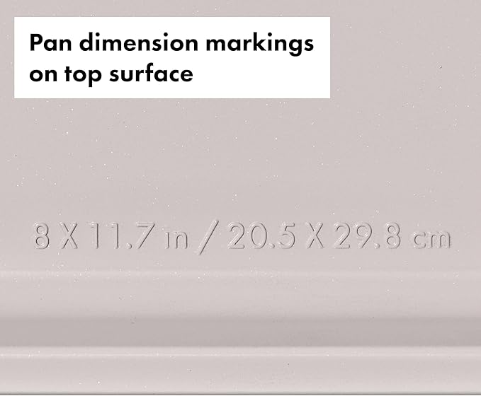 OXO Good Grips Non-Stick Pro Ceramic Coated Metal Bakeware Quarter Sheet Pan – Storm Blue