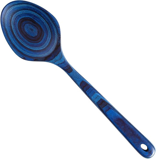 Totally Bamboo Baltique Malta Collection 14" Grand Serving Spoon, Extra-Large Cooking Spoon, Safe for Use on Nonstick