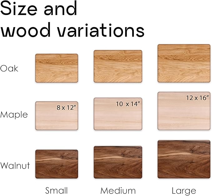 Personalized Walnut Wood Cutting Board – Custom Engraving with Family Name – 12x16 Inches – Gift for Anniversary, Wedding, Christmas, Housewarming, Mother’s Day – Great for Parents and Friends