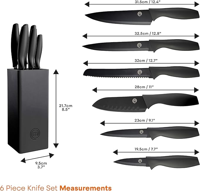 MasterChef Knife Block Set