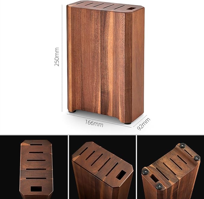 XINZUO Knife Block Set,Hand Forged 67 Layers Damascus Steel,7 Pieces Professional Chef Knife Set with Block&Kitchen Shear&Block, Razor Sharp, Olive Wood Octagonal Handle,Exquisite Box Package